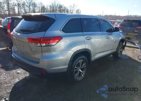2019 Toyota Highlander Le from USA, damaged, VIN 5TDBZRFH9KS992655